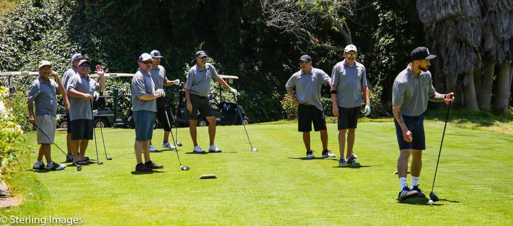 Golfers ALMCRF Golf Tournament